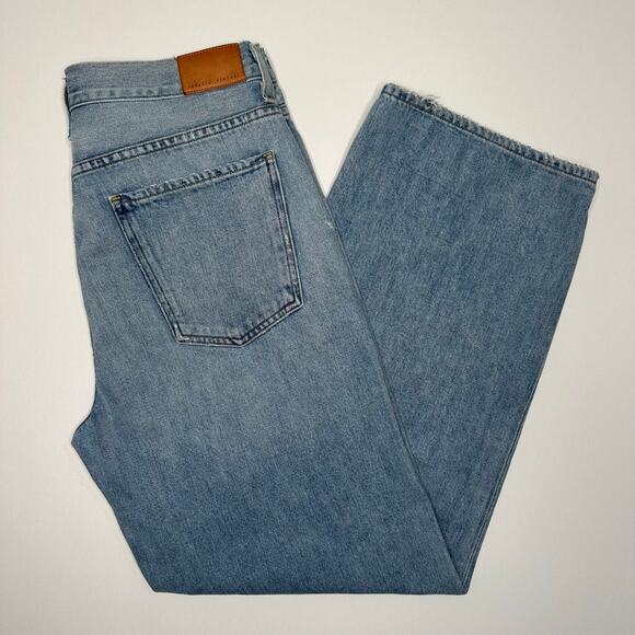 Citizens of Humanity Denim - Citizens of Humanity Button Fly Boyfriend Straight Leg Denim Jeans